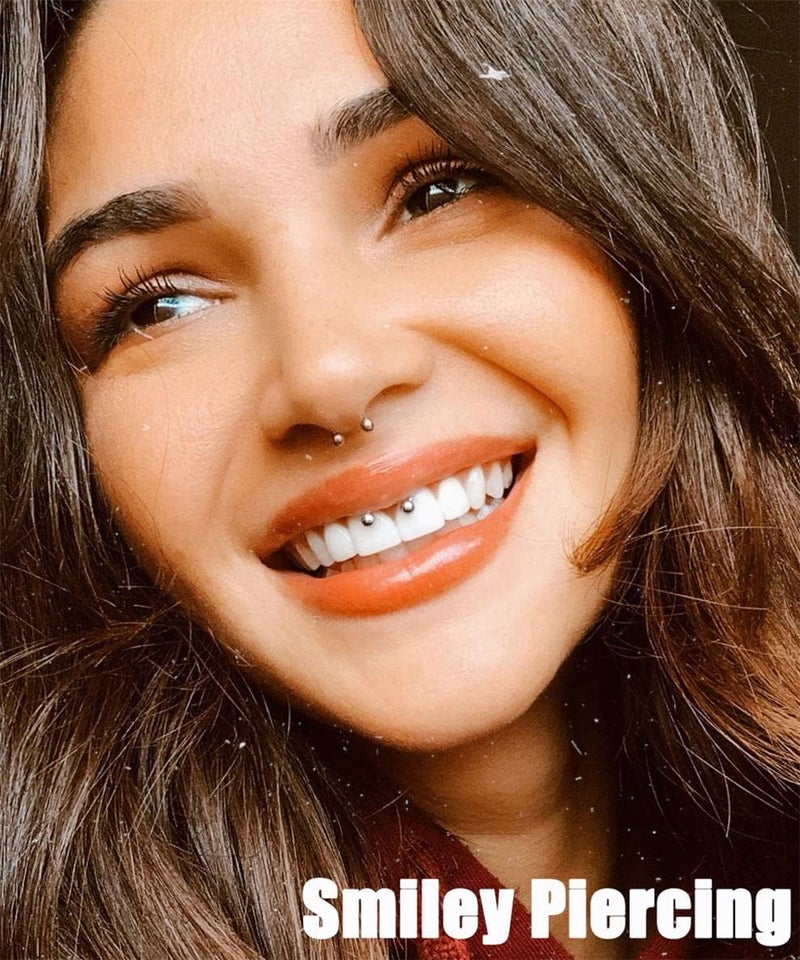 Earmark 7Pairs 6/7/8/9/10/12/14MM Surgical Steel Horseshoe Small Septum Rings Smiley Piercing Jewelry Circular Curved Barbell Piercing Hoops Set for Nose Nipple Nostril Cartilage Helix Daith Tragus Lip Eyebrow - Image 4